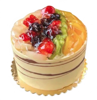 6-9 Kişilik Butik Tat Keyfi Meyveli Pasta Keyfi